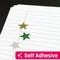 8 Colors - 1000 Pack (0.6" Diameter), Foil Star Metallic Stickers